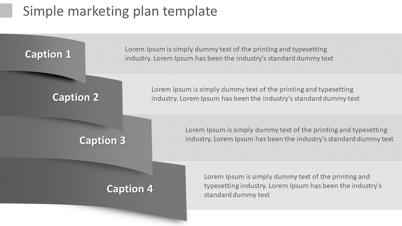 marketing plan template-4-grey